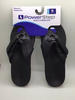 Black Women's Arch Support Sandals